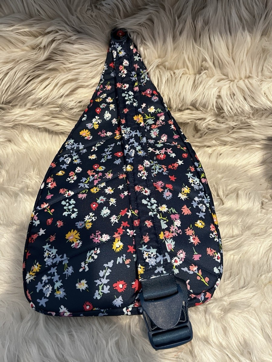 Vera Bradley Sling Backpack SCATTERED WILDFLOWERS MSRP $69  display picture 3