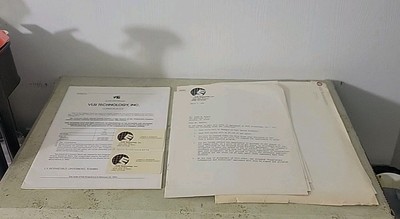 Vintage VLSI Very Large-Scale Integration Ephemera 