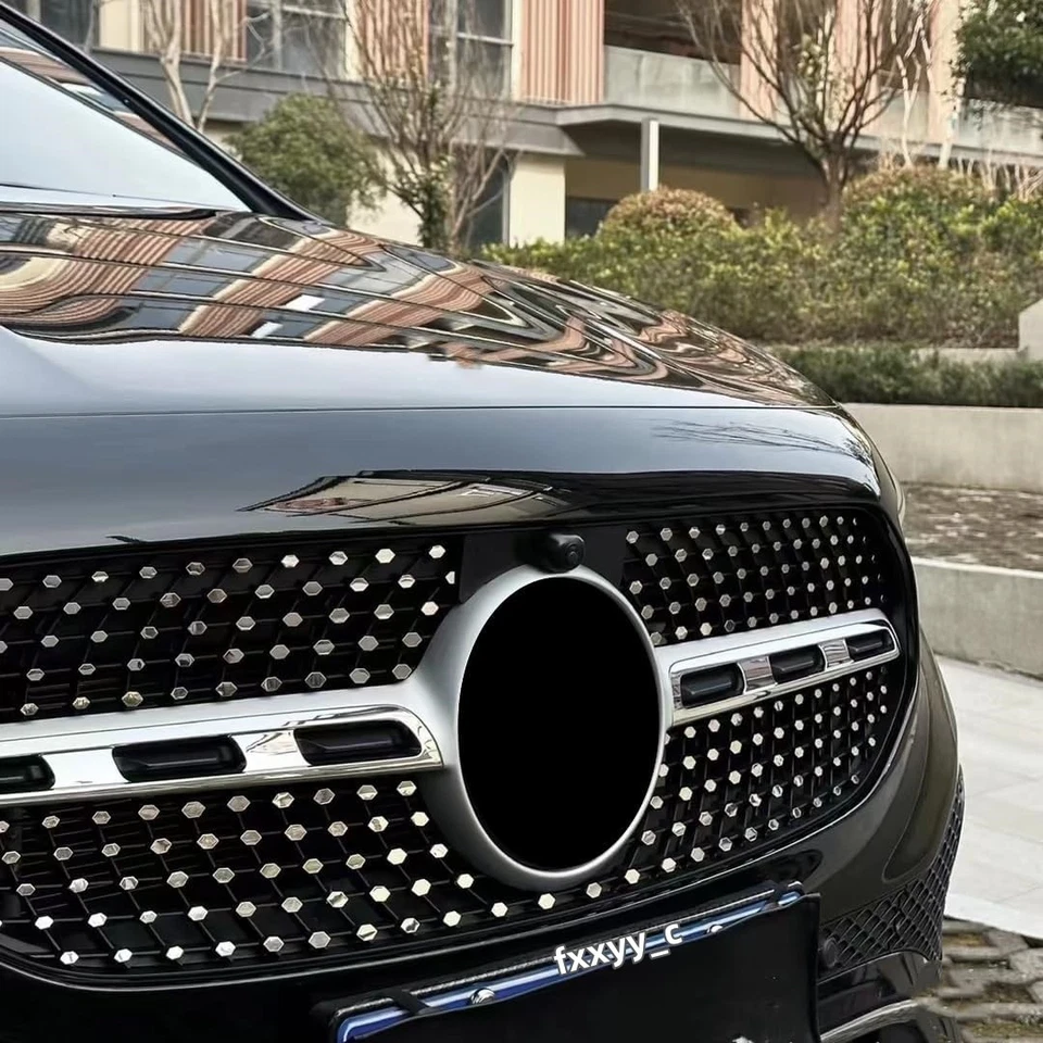 For 2021 2022 2023 Mercedes GLA200 GLA250 Basic H247 Chrome Diamond Grill Grille - Image 3 of 4