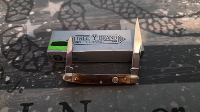 Boker Tree Brand Classic Stag Pen Knife Solingen SKU 0119