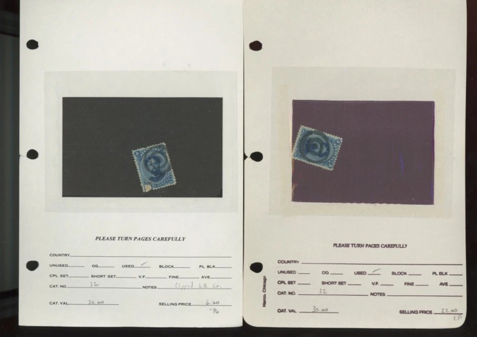 US stamp Hawaii stamps bob dealer stock  SCV $946  (mb33 - Image 3 of 4