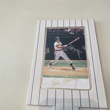 Armstrong's Pro Ceramic Baseball Card Steve Garvey 1985 Original Sleeve holder
