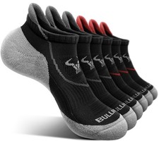 Men's Athletic Ankle Socks Cushioned Running Socks with Arch Support