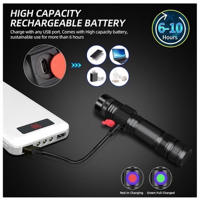UV Flashlight Detector - Stains, Resin Curing, Uranium Glass