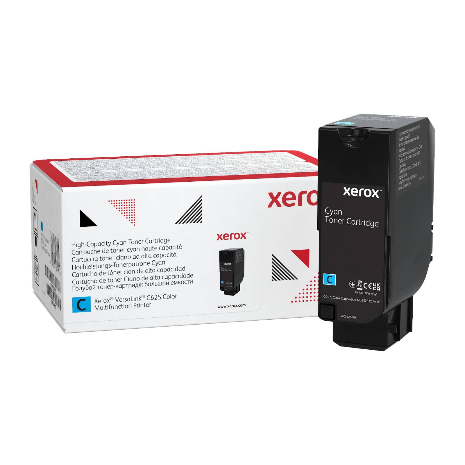 Original Xerox 006R04637 High Capacity Cyan Toner Cartridge