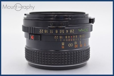 Mamiya-SEKOR C 80mm F2.8 Lens with Front Cap & Filter - Excellent