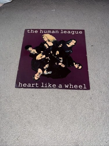THE HUMAN LEAGUE - HEART LIKE A WHEEL - UK 12" VINYL SINGLE - 1990 - VST1262