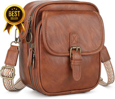 Small Crossbody Bags for Women, Anti-Theft Purse, Built-In Wallet