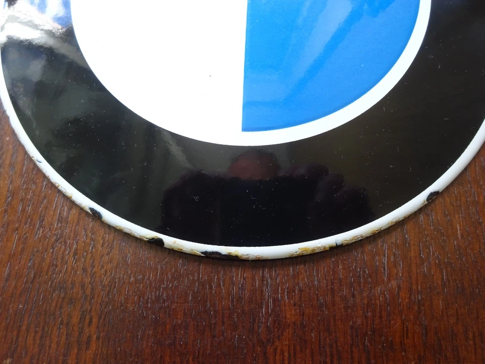 BMW, Auto, Automobil, Kfz, Werkstatt, Emailschild, Emaille, Garage, oldtimer - Bild 2 von 4