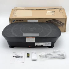 Merach Slim Vibration Plate / Platform Exercise Machine in Black (MR-2398B2)