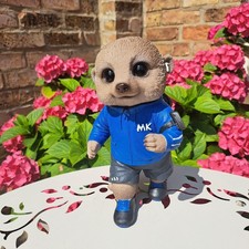 Vivid Arts Jogger Exercise Baby Meerkat Ornament Gift - Indoor Outdoor - Fun