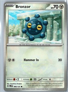 Bronzor (Poke Ball Pattern) 066/131 Prismatic Evolutions