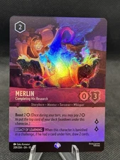 Merlin - Completing his Research - EPIC - Whispers in the Well -  Lorcana