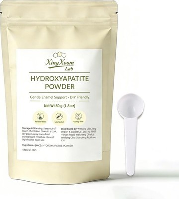 XingXoom Hydroxyapatite Powder   100 Pure Hydroxyapatite Powder for Enamel Ca...