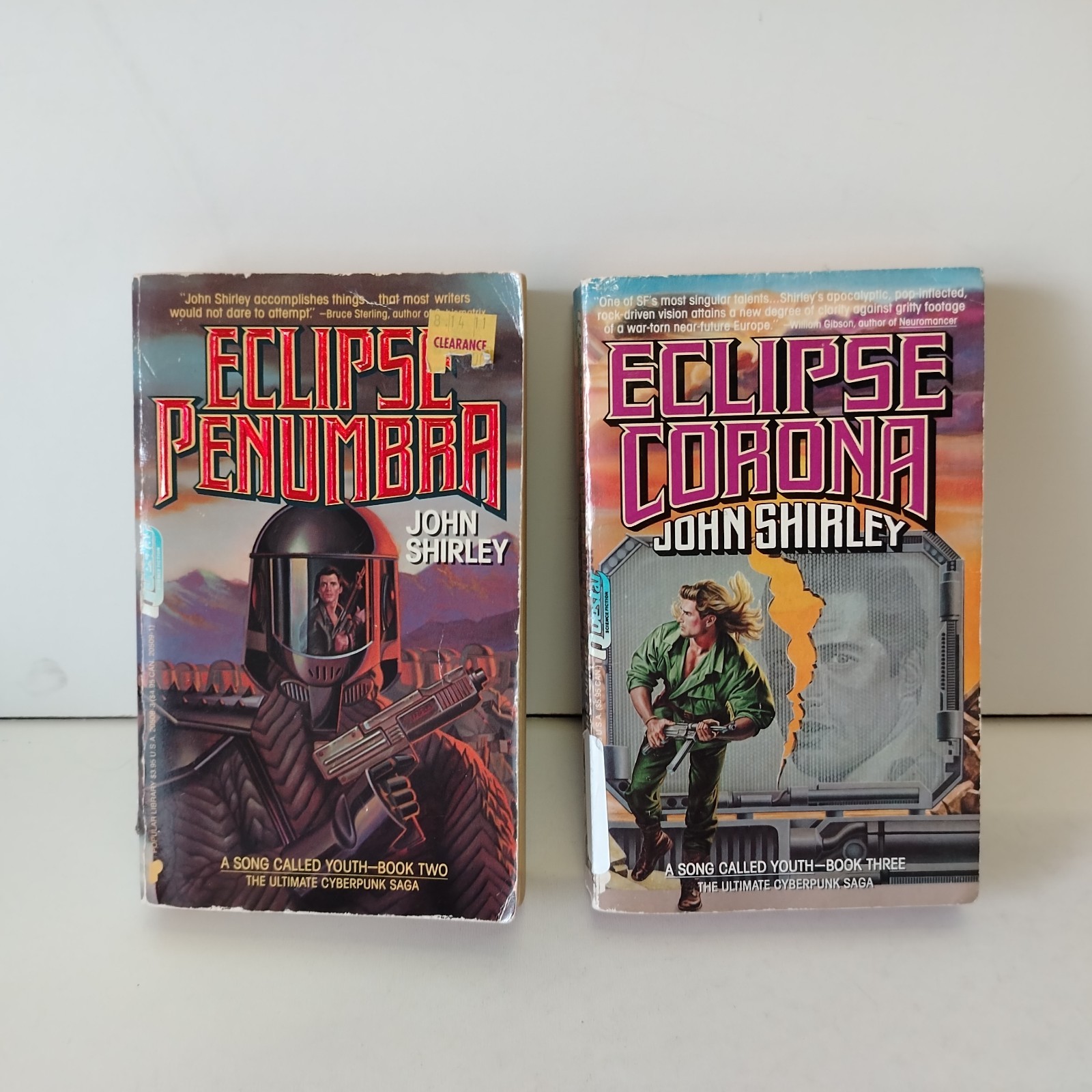 Eclipse Penumbra & Coronaby By Shirley John A Song Called Youth Paperback Books
