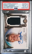 Topps Dynasty Randy Johnson /10 Auto 10 PSA