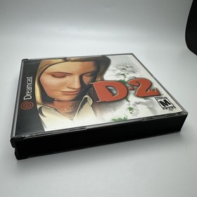 D2 [Sega Dreamcast, 2000]  Four-Disc Set Complete w/ Manual CLEAN DISCS Tested