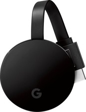 Google NC2-6A5-D Chromecast Ultra 4K Streaming Media Player - Black