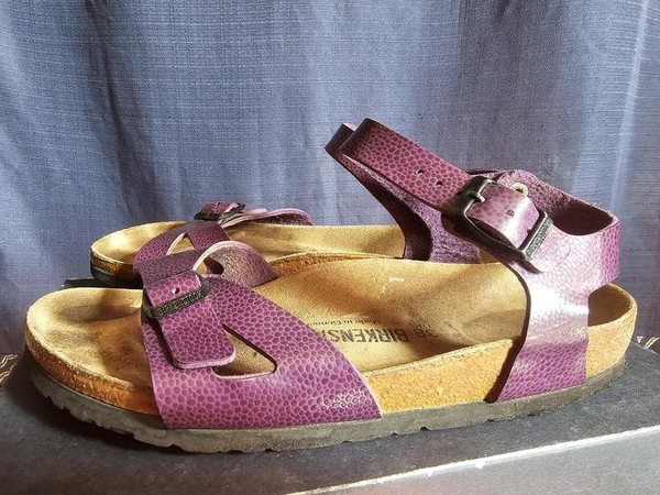 Women Birkenstock Sandals Purple 38
