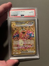 Pokemon Charizard ex 228/197 Obsidian Flames Hyper Rare Holo PSA 10 English on eBay