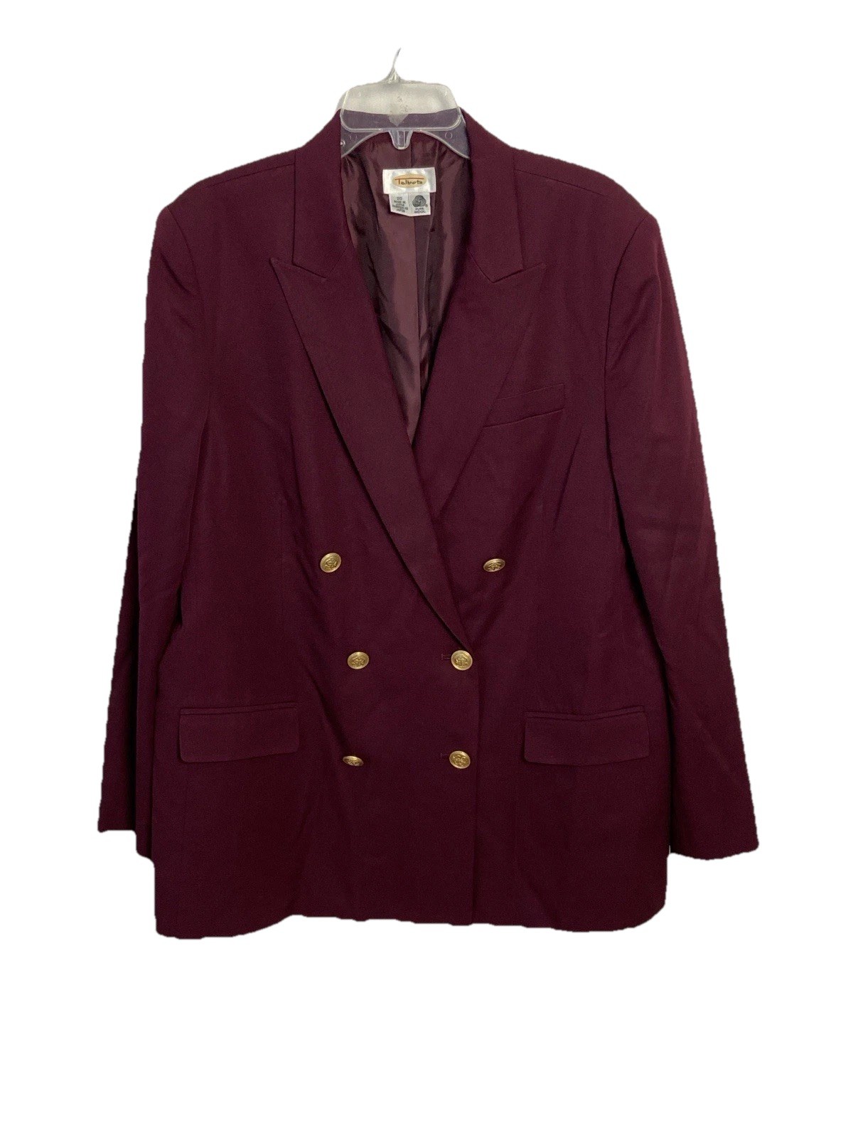 Talbots  Jacket Collared Double Breasted Blazer B… - image 2