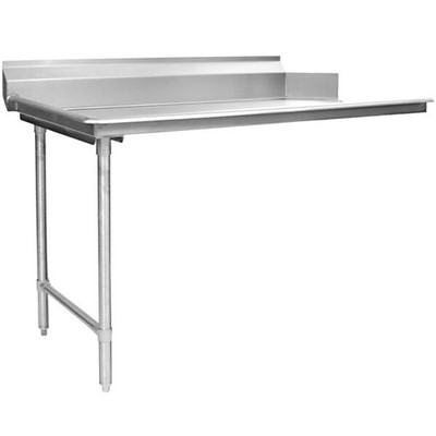 Eagle Group 48'' Left Side Clean Dishtable, 16/3 Stainless Steel New Box 1527