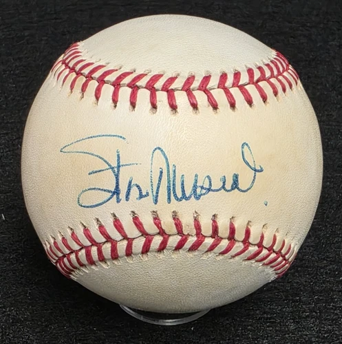 STAN MUSIAL Signed Official MLB Baseball-ST. LOUIS CARDINALS-HOF-JSA