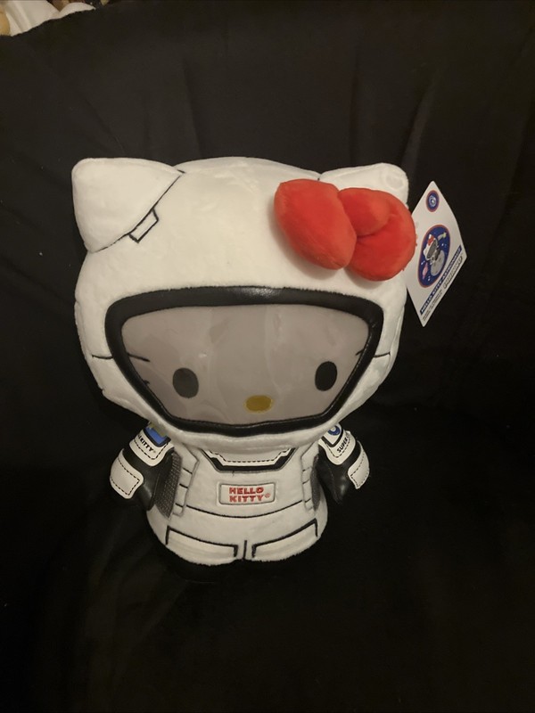 Hello Kitty 13" White Astronaut Plush by Kidrobot, Sanrio