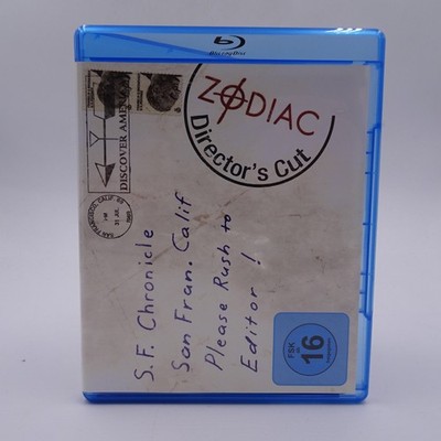 Zodiac Directors Cut Blu ray Film Movie Jake Gyllenhaal Robert Downey Jr