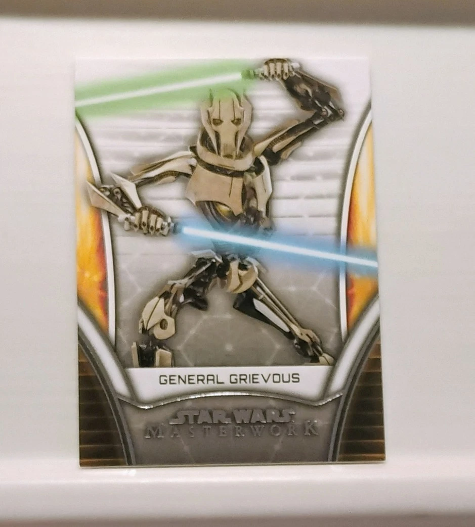 Star Wars Masterwork General Grievous Trading Cards for sale | eBay