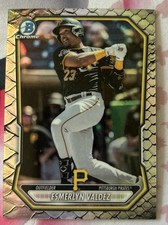 2026 Bowman Chrome Esmerlyn Valdez Reptilian Refractor #BCP-76 Pirates