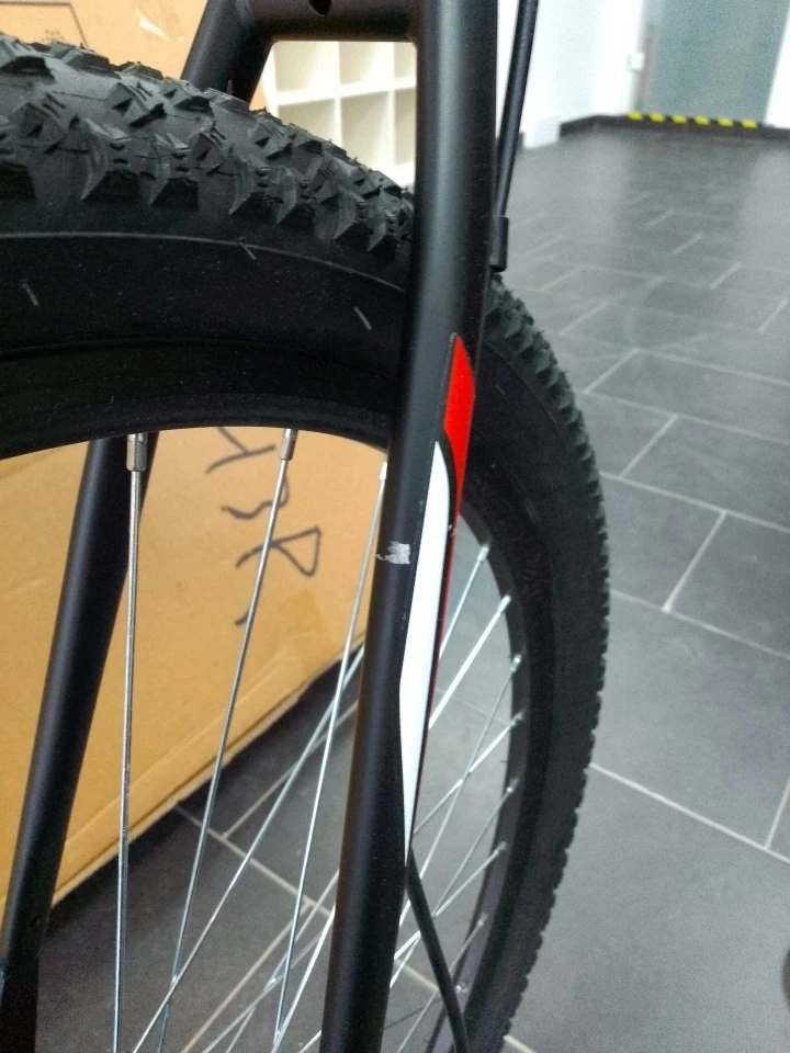 KS Cycling Mountainbike Fahrrad Hardtail 26 Zoll 21 Gänge Xtinct schwarz rot - Bild 3 von 3