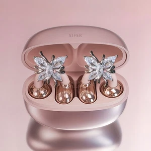 Nouveau clip d'oreilles sans fil sport Bluetooth écouteurs avec papillon BucklewY