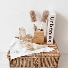 Silicone Bottle Cleaning Brush Baby Pacifier Straw Scrubber Small Brush