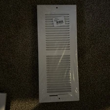 Hart & Cooley NEW 661 Series 12" x 4" White Ceiling or Sidewall Register #010821