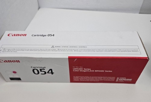Geniune Canon 054 Magenta Toner Cartridge SEALED BOX - Afbeelding 9 van 9