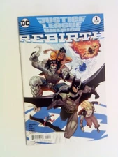 Justice League of America: Rebirth #1B DC 2017 NM Batman Black Canary Lobo