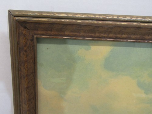 OLD VINTAGE WILLIAM J. AYLWARD NEW YORK NEW YORK PAINTING SHIP CRUISE LINE - Picture 4 of 9