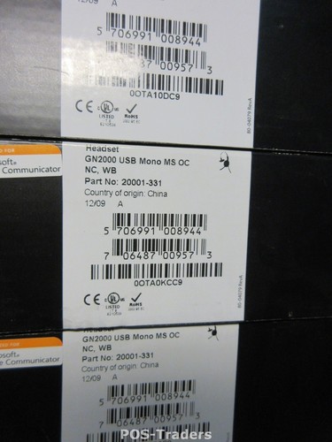 Casque NETCOM JABRA GN 2000 MONO FLEXBOOM USB avec boîte - Photo 5/5