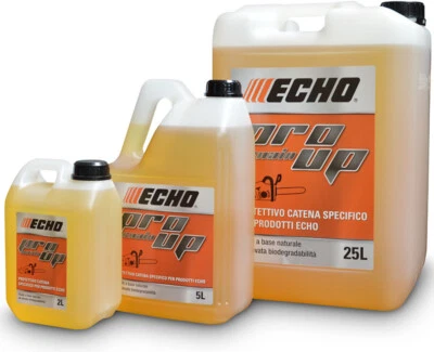 OLIO PROTETTIVO PER CATENA E BARRE ECHO PRO UP 100% BIODEGRADABILE TOP QUALITY