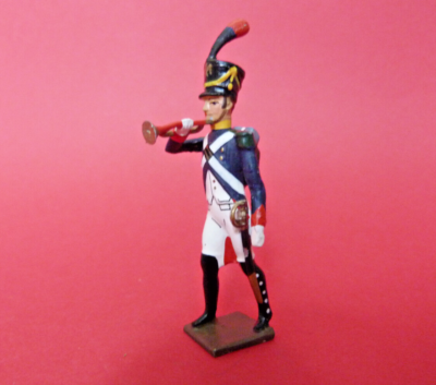 clairon des voltigeurs de la garde (1812) - Soldats de Plomb