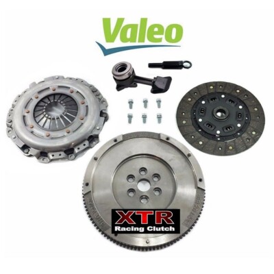 VALEO STAGE 2 CLUTCH KIT & FLYWHEEL & SLAVE fits 2005-2011 FORD FOCUS 2.0L DOHC