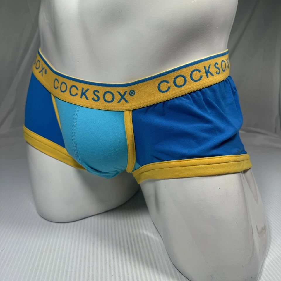 Calzoncillo Baúl Cocksox Azul Ferviente Talla XL  Foto 2 de 4