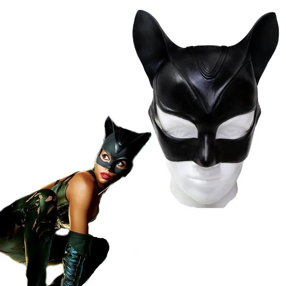 Maschera In Lattice Catwoman Di Batman Returns - Cosplay Halloween Donna Supereroe