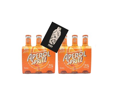 Aperol Spritz 6x 0,2l (10,5% Vol) ready to drink Aperitivo / Aperitif - [Enthäl