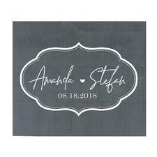Custom Wooden Pallet Wall Art Home Decor - Amanda & Stefan