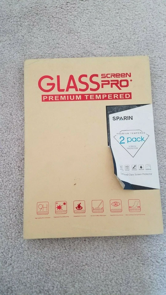 2-Pack Tempered Glass Screen Protector Compatible  iPad Air 3 Pro 10.5" - Image 3 of 3