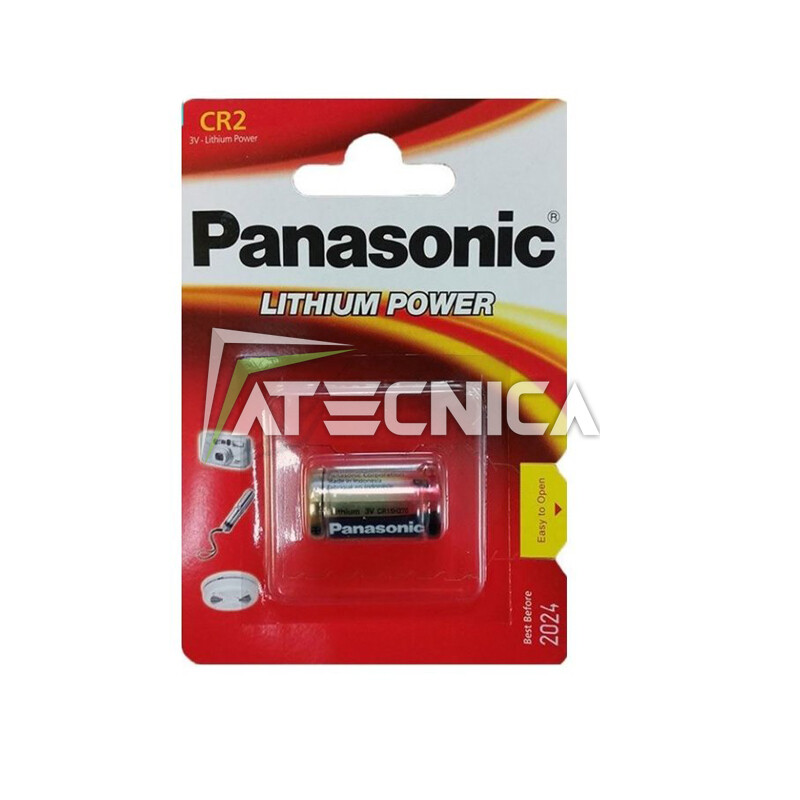 Batteria pila al litio PANASONIC CR2 3V CR 2 DLCR2 KCR2 CR17355