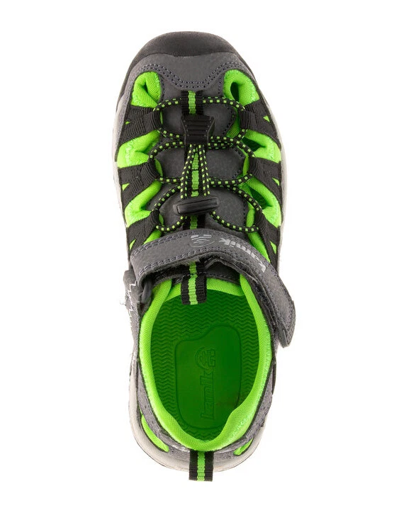 Sandalias Kamik Wildcat Niños Jóvenes Carbón/Lima Exterior Camping Senderismo Talla 2 Y Foto 4 de 4