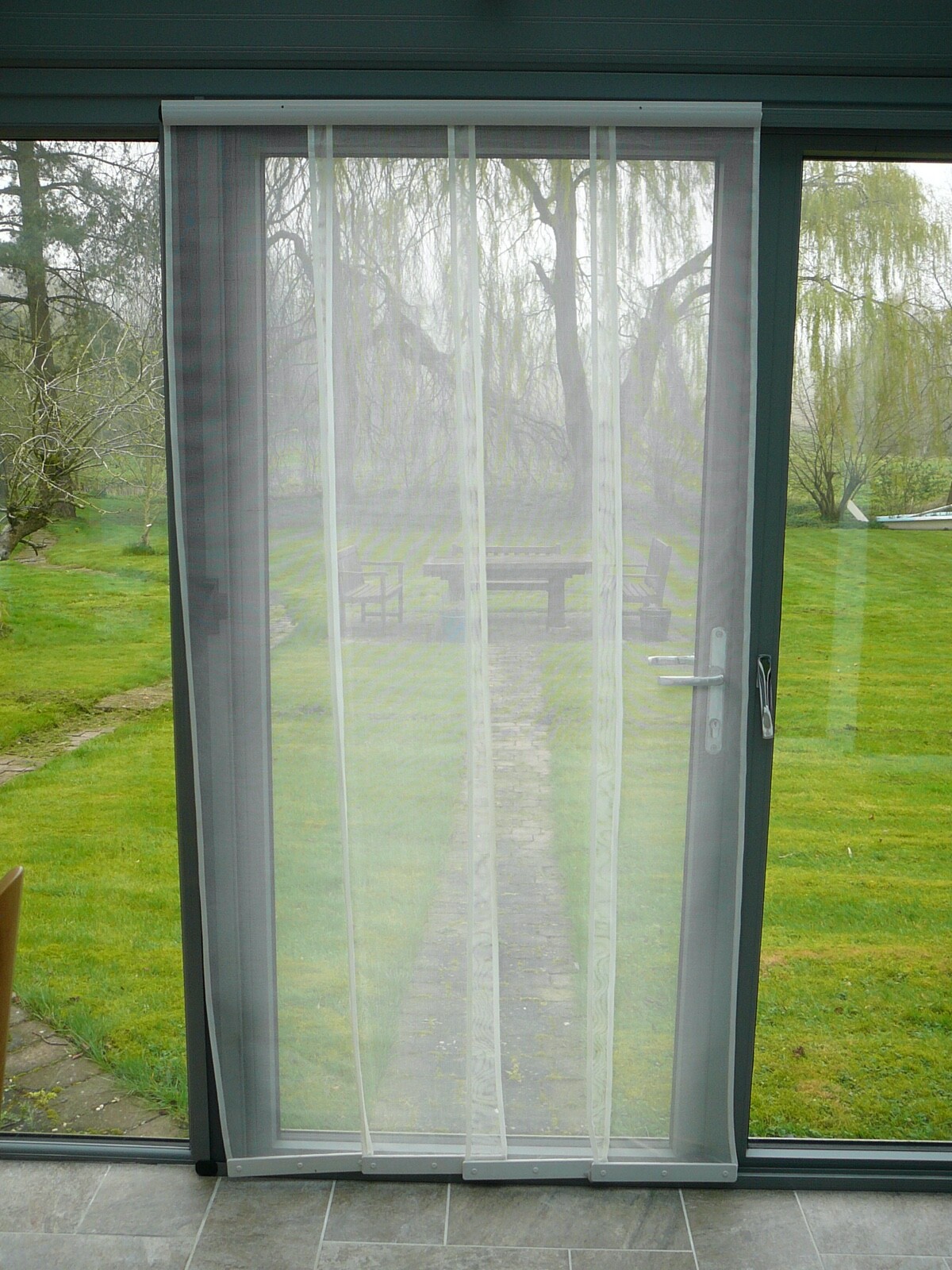 Flyscreen Panel Door 120 x 230cm White